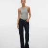 Vmvanessa jeans med lav midje og vid passform