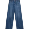 Vmvega-jeans med høy midje og vid passform