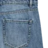 Vmvega-jeans med høy midje og vid passform