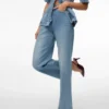 Vmvega-jeans med høy midje og vid passform