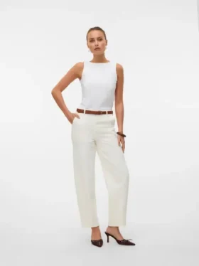 Vmwhitney Mid Rise Mom Fit-Jeans