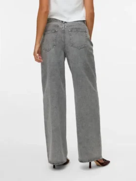 Vmwien-jeans med middels høy midje og vid passform