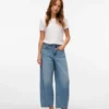 Vmzelda jeans med høy midje og barrel-passform