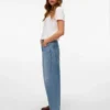 Vmzelda jeans med høy midje og barrel-passform