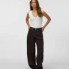 Vmzoe-jeans med middels høy midje og barrel-passform